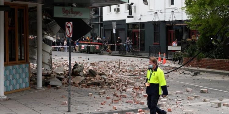 ვიდეო – ავსტრალიაში ძლიერი მიწისძვრა მოხდა