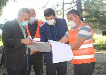 ოზურგეთში კულტურისა და დასვენების პარკის სარეაბილიტაციო სამუშაოები დაიწყო