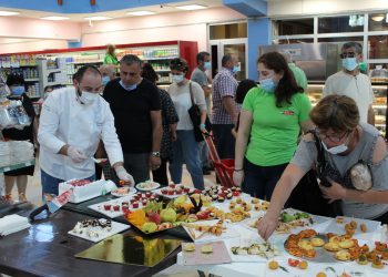 ქართულ-უცხოური კერძების ახალი ხაზის პრეზენტაცია ,,ჩემ მარკეტში”