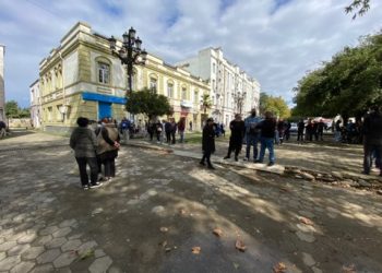 ოზურგეთში გიორგი გოგოტიშვილის მხარდამჭერი აქცია იმართება