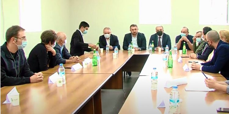 ოზურგეთში ცენტრალური საარჩევნო კომისიის თავმჯდომარე იმყოფებოდა