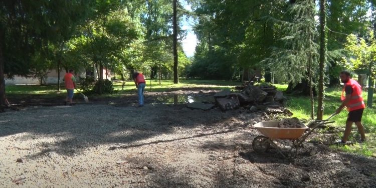 ვიდეო – კულტურისა და დასვენების პარკის სარეაბილიტაციო სამუშაოები ოზურგეთში