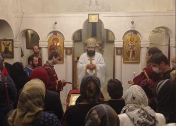 ღვთისმშობლობის დღესასწაული სოფელ შრომის წმინდა ანდრია პირველწოდებულის სახელობის ტაძარში