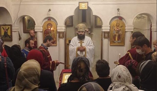 ღვთისმშობლობის დღესასწაული სოფელ შრომის წმინდა ანდრია პირველწოდებულის სახელობის ტაძარში