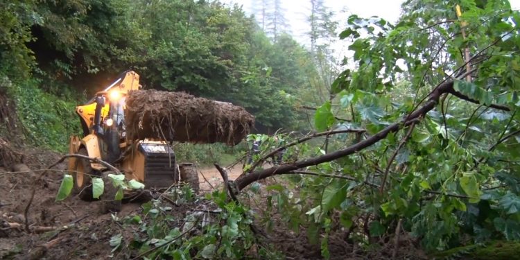 გურიაში ძლიერი ნალექის შედეგად დაზარალებულ მოსახლეობას საქართველოს მთავრობა დაეხმარება