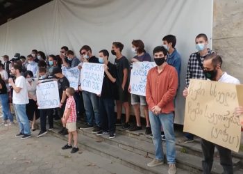 ვიდეო – აქცია ოზურგეთში – ,,არა ძალადობას”, “არა ჩადებას”