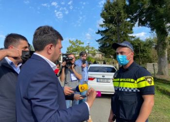 ხმაური გაღმა დვაბზუს საარჩევნო უბანზე