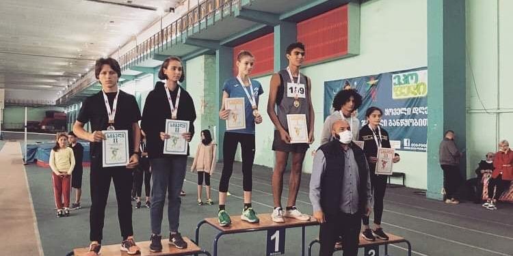 ოზურგეთელი მძლეოსნების წარმატება საქართველოს ახალგაზრდულ ჩემპიონატზე