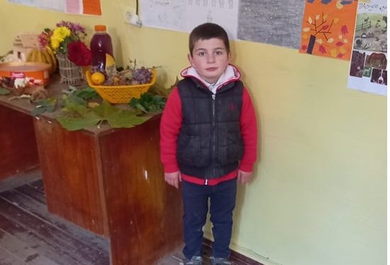 ერთადერთი მოსწავლის საშემოდგომო ზეიმი ზემო სურების საჯარო სკოლაში – გაბრიელი სკოლის ერთადერთი მეორეკლასელია