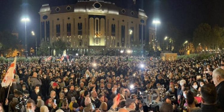 ოპოზიცია 7 ნოემბერს თავისუფლების მოედანზე საპროტესტო აქციას გამართავს