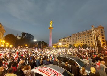 უცხოური მედია მიხეილ სააკაშვილის გათავისუფლების მოთხოვნით გამართულ აქციას ეხმიანება
