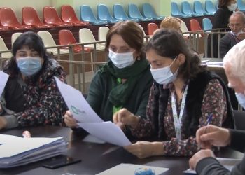 საჩივრების განხილვა ოზურგეთის საოლქო-საარჩევნო კომისიაში