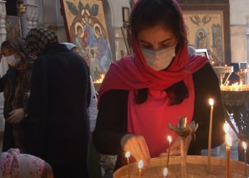 ოზურგეთის საკათედრო ტაძარში სვეტიცხოვლობა აღინიშნა