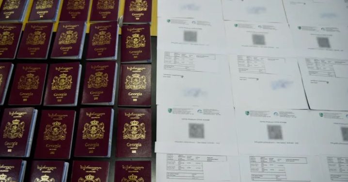 ყალბი ე.წ. კოვიდ პასპორტის დამზადების ფაქტზე 9 პირი პასუხისგებაში მისცეს