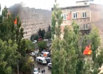 ვარკეთილში, საცხოვრებელ სახლში აფეთქება მოხდა