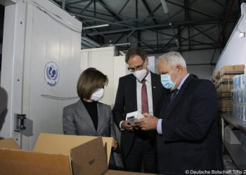 საქართველომ გერმანიისგან კორონავირუსით ინფიცირებული პაციენტების სამკურნალო მედიკამენტები მიიღო