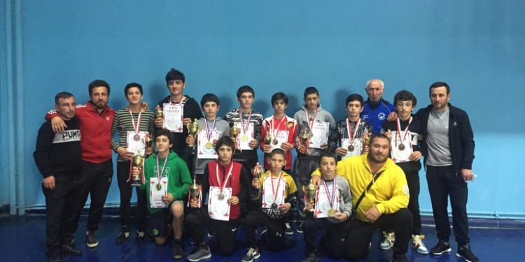 ოზურგეთელი ნორჩი მოჭიდავეების მორიგი წარმატება