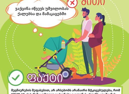 იწვევს თუ არა კოვიდ საწინააღმდეგო ვაქცინა უშვილობას – დაავადებათა კონტროლის ცენტრის განმარტება