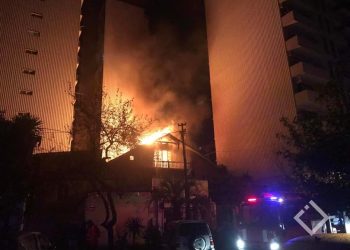 ბათუმში საცხოვრებელ სახლში ხანძარი გაჩნდა