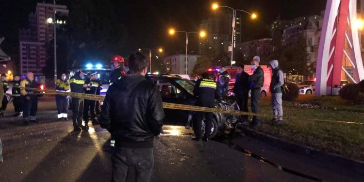 ერთი ადამიანი დაშავდა ავტოსაგზაო შემთხვევის შედეგად ბათუმში