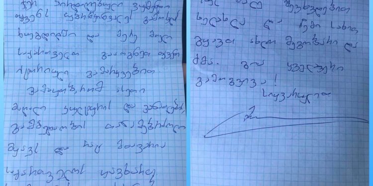 “მთელი საქართველო გააოგნეთ თქვენი ისტორიული გამარჯვებით…” – სააკაშვილის წერილი წალენჯიხის ახლადარჩეულ მერს