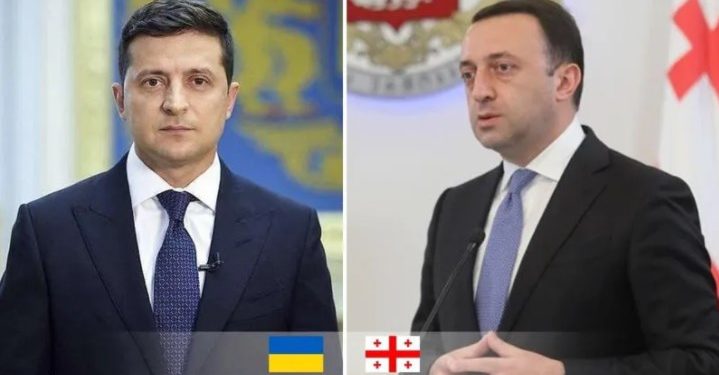 ღარიბაშვილი ზელენსკის – უკრაინის მოქალაქეების მიერ საქართველოს შიდა საქმეებში ჩარევა მიუღებელია