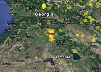 საქართველოში მიწისძვრა მოხდა