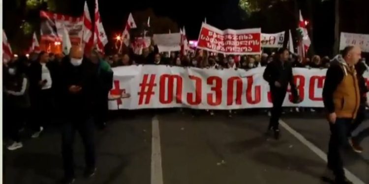 ოპოზიცია 19:00 საათზე პარლამენტთან მორიგ აქციას გამართავს