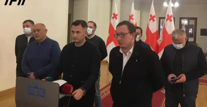 პარლამენტის 9 ოპოზიციონერი წევრი შიმშილობას იწყებს