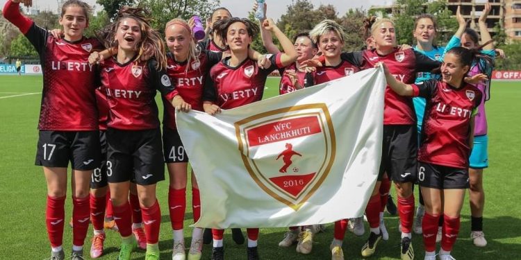 ქალთა საფეხბურთო კლუბი “ლანჩხუთი” საქართველოს ჩემპიონია