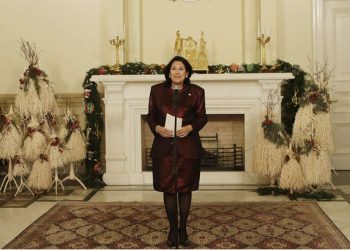 სალომე ზურაბიშვილი – მსურს, ახალი წელი ახალი მცდელობებით დავიწყოთ, მცდელობით, რომ გავერთიანდეთ, გადავლახოთ ზოგიერთი მთავარი უთანხმოება