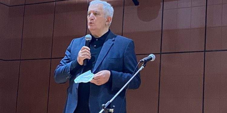 ოზურგეთში ამირან გამყრელიძე იმყოფებოდა