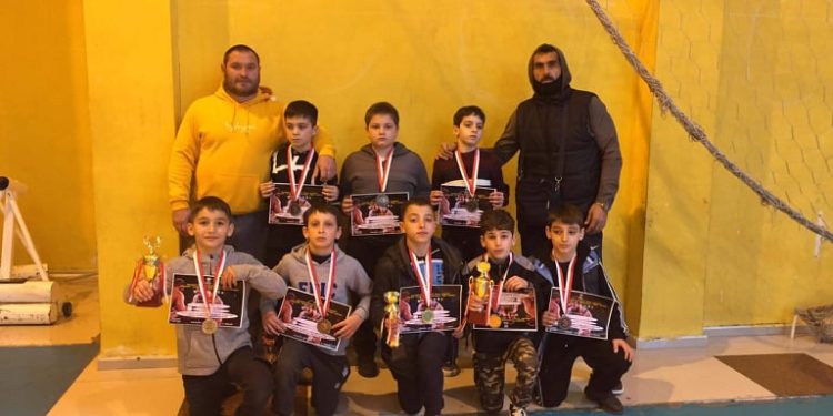 ოზურგეთელი ნორჩი მოჭიდავეების წარმატება წყალტუბოს ტურნირზე