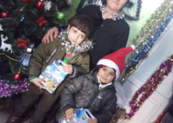 ლაითურის N1 საბავშვო ბაღის აღსაზრდელებს საახალწლო საჩუქრები გადასცეს