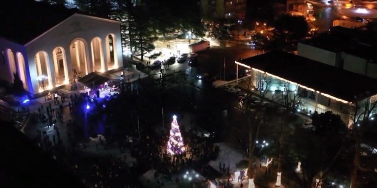 ვიდეო – საახალწლო ღონისძიებები ოზურგეთში