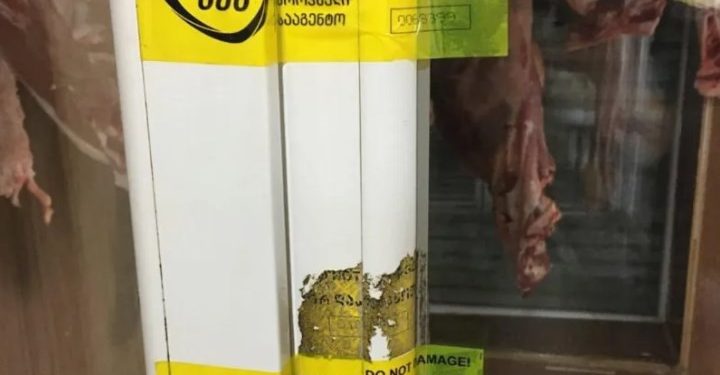 სეს-მ კახეთში ნახევარ ტონაზე მეტი გაურკვეველი წარმომავლობის ხორცი დალუქა