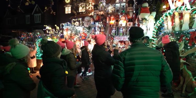 საახალწლო სამზადისი ნიუ-იორკში