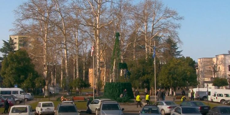 რა ღონისძიებებია დაგეგმილი ოზურგეთში საახალწლოდ