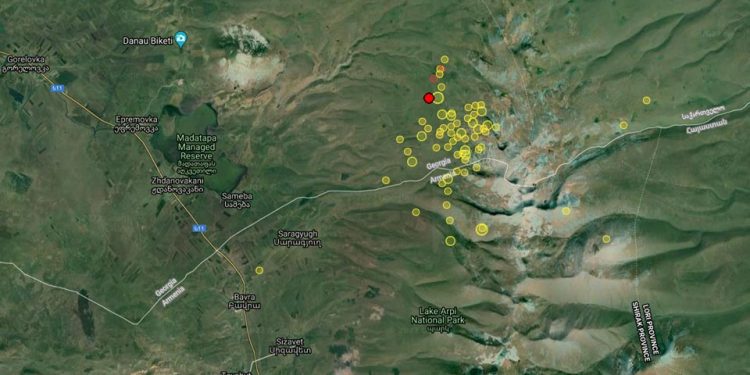 საქართველოში დღეს სამი მიწისძვრა მოხდა