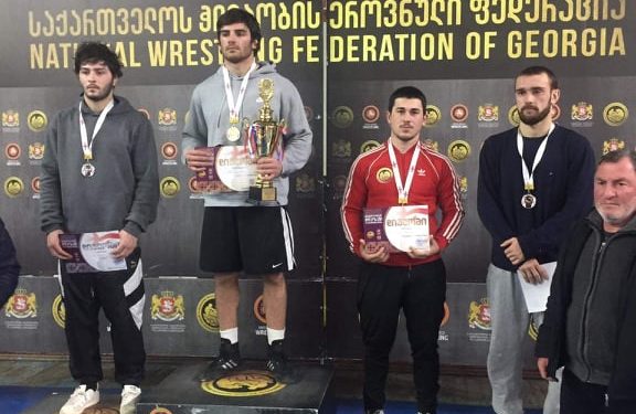 ოზურგეთელი მოჭიდავეების წარმატებული ასპარეზობა საქართველოს ჩემპიონატში