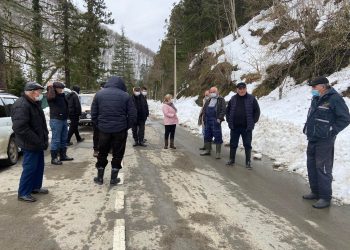 საპროტესტო აქცია სოფელ ნაბეღლავში