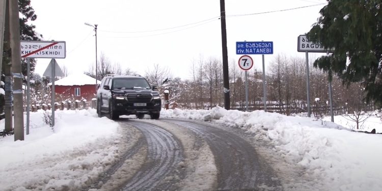 დიდთოვლობა ოზურგეთში