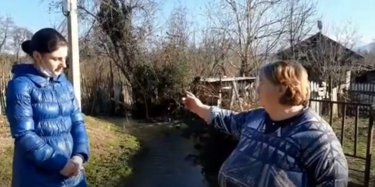 მოსახლეობის წყლით უზრუნველყოფის პრობლემა სოფელ დვაბზუში