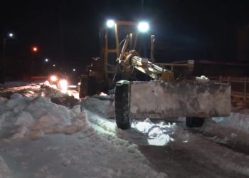 გზის გაწმენდის სამუშაოები ოზურგეთში ისევ გრძელდება