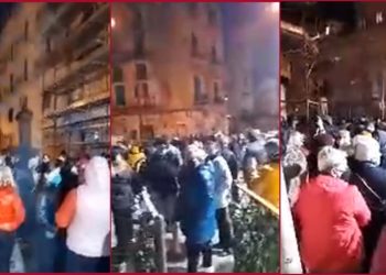 ქართველი ემიგრანტების აქცია ნეაპოლში – ისინი საქართველოს გაუჩინარებული მოქალაქის მოძებნაში საელჩოს დახმარებას სთხოვენ