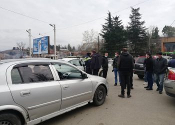 ავარია ქალაქ ოზურგეთის ცენტრში