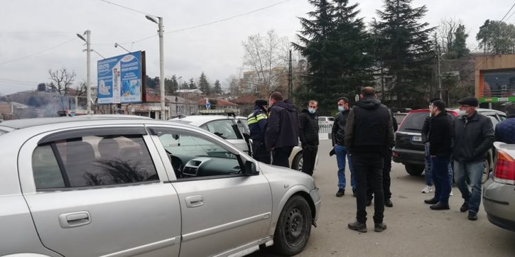 ავარია ქალაქ ოზურგეთის ცენტრში