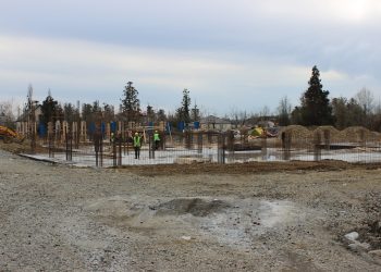 დაბა ურეკში ახალი საჯარო სკოლის მშენებლობა მიმდინარეობს