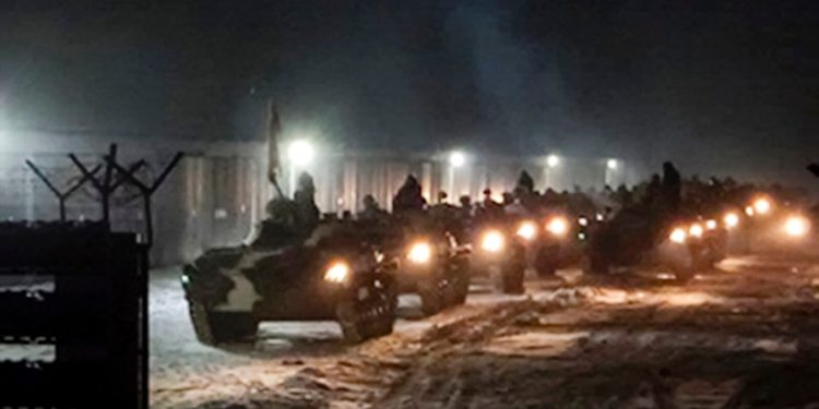 რუსეთმა ბელარუსში სამხედრო მანევრები დაიწყო