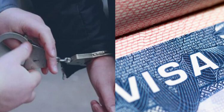 დააკავეს პირი, რომელიც მოქალაქეებს გარკვეული თანხის სანაცვლოდ შეერთებულ შტატებში სამუშაო ვიზების დამზადებას დაჰპირდა